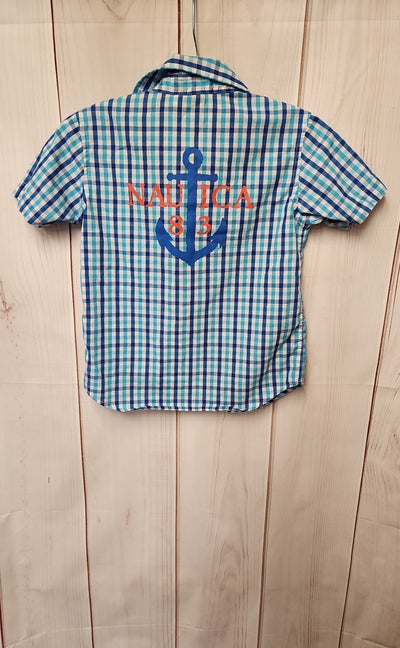 Nautica Boy's Size 3 Blue Shirt