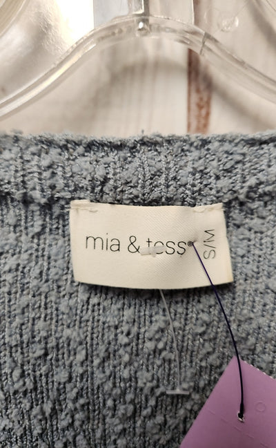 Mia & Tess Women's Size Small/Medium Light Blue Sweater