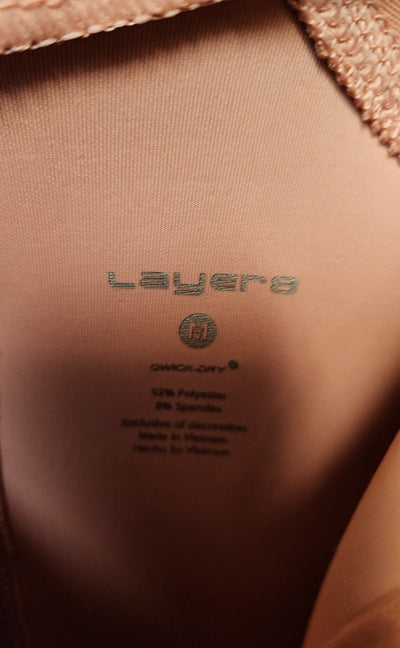 Layer8 Women's Size M Peach Active Jacket