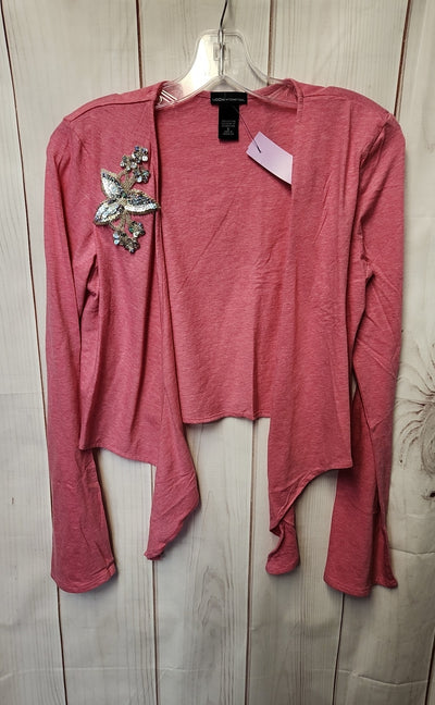 Moda International Women's Size S Pink Cardigan