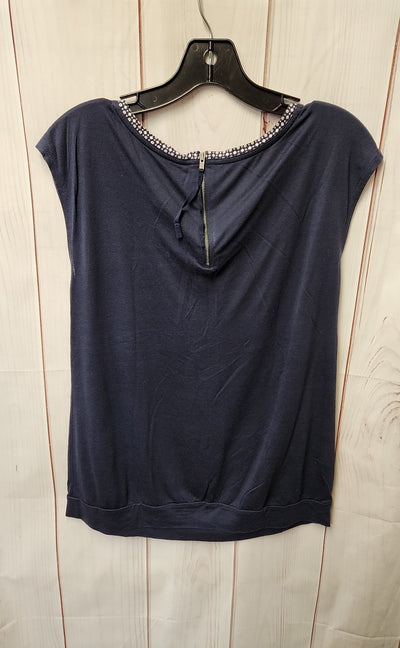 Loft Women's Size M Navy Sleeveless Top