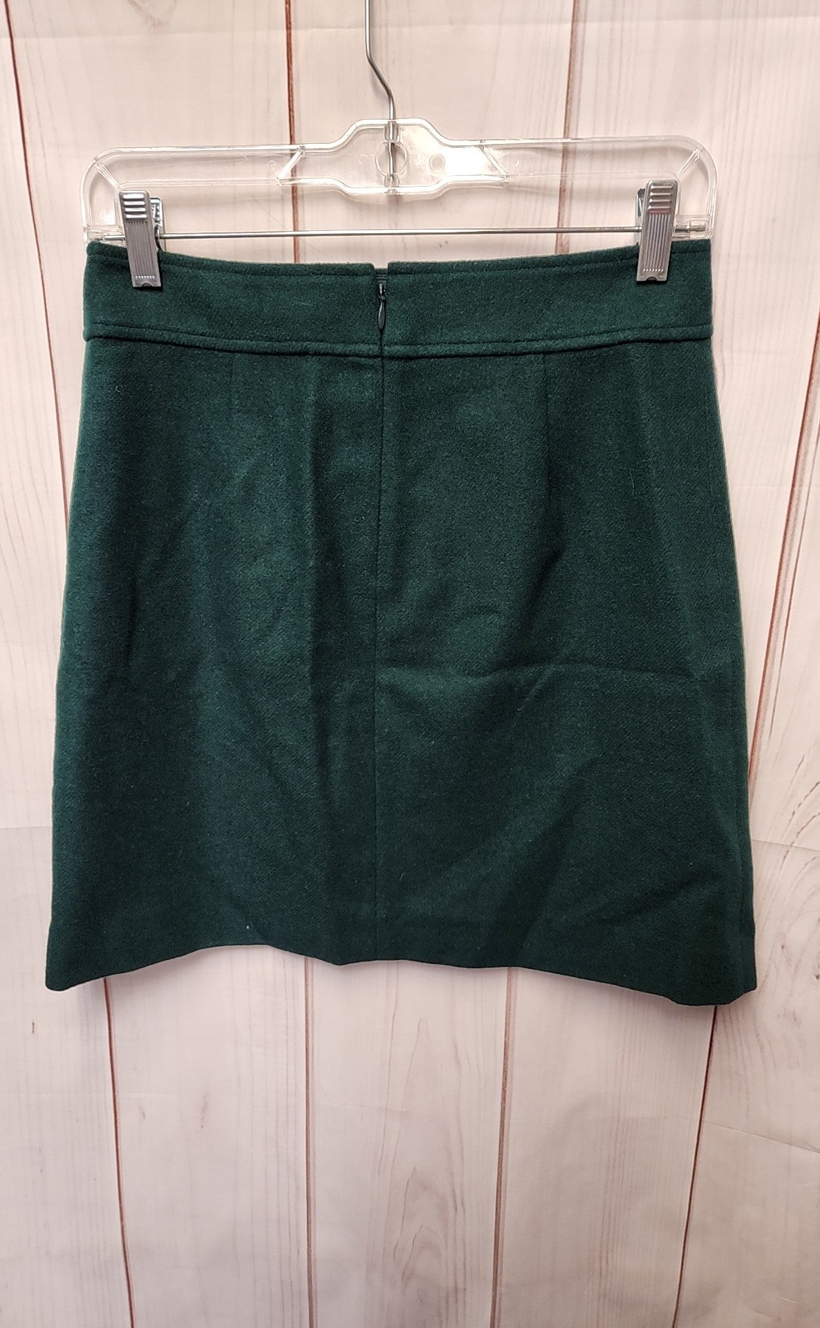 J Crew Women's Size 2 Green Skirt