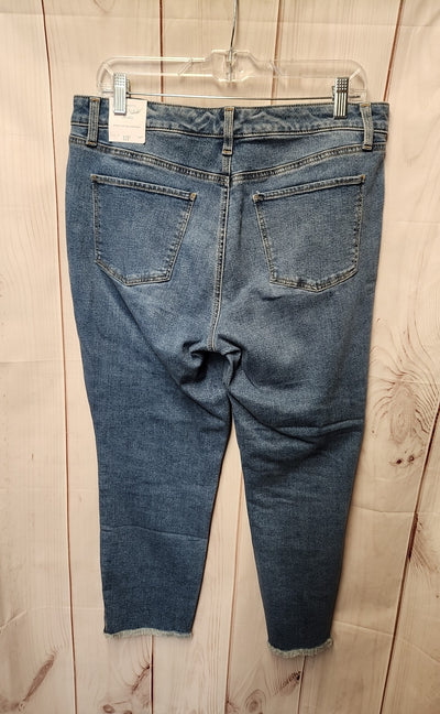 NWT Talbots Women's Size 12 Slim Ankle Blue Jeans