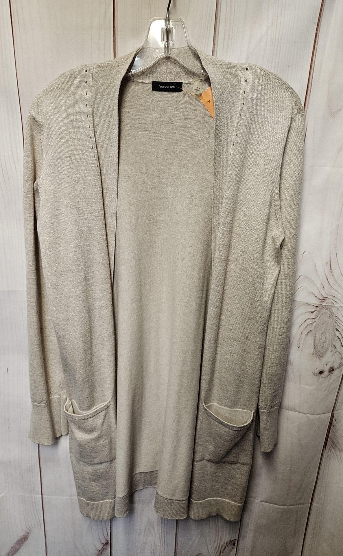 Verve ami Women's Size S Beige Cardigan