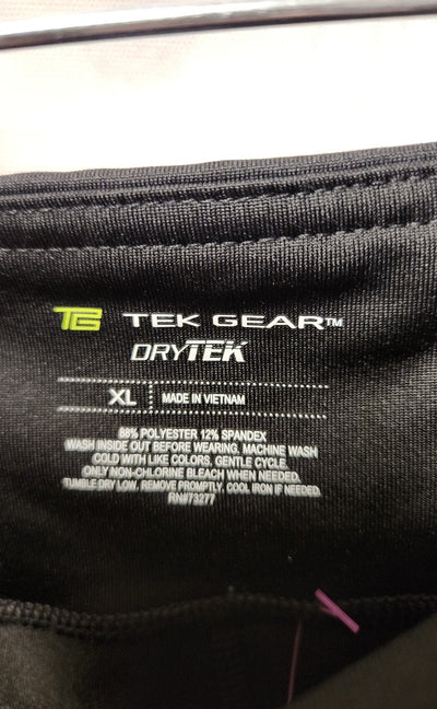 NWT Tek Gear Women's Size XL Black Leggings