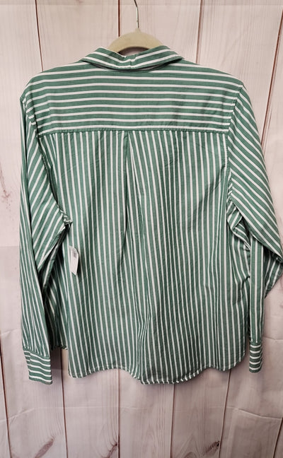 Old Navy Women's Size XL Green Long Sleeve Top