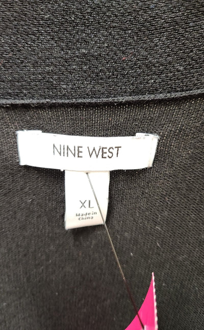 Nine West Women's Size XL Black Cardigan