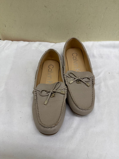 Calvin Klein Women's Size 8 Taupe Flats Shoes