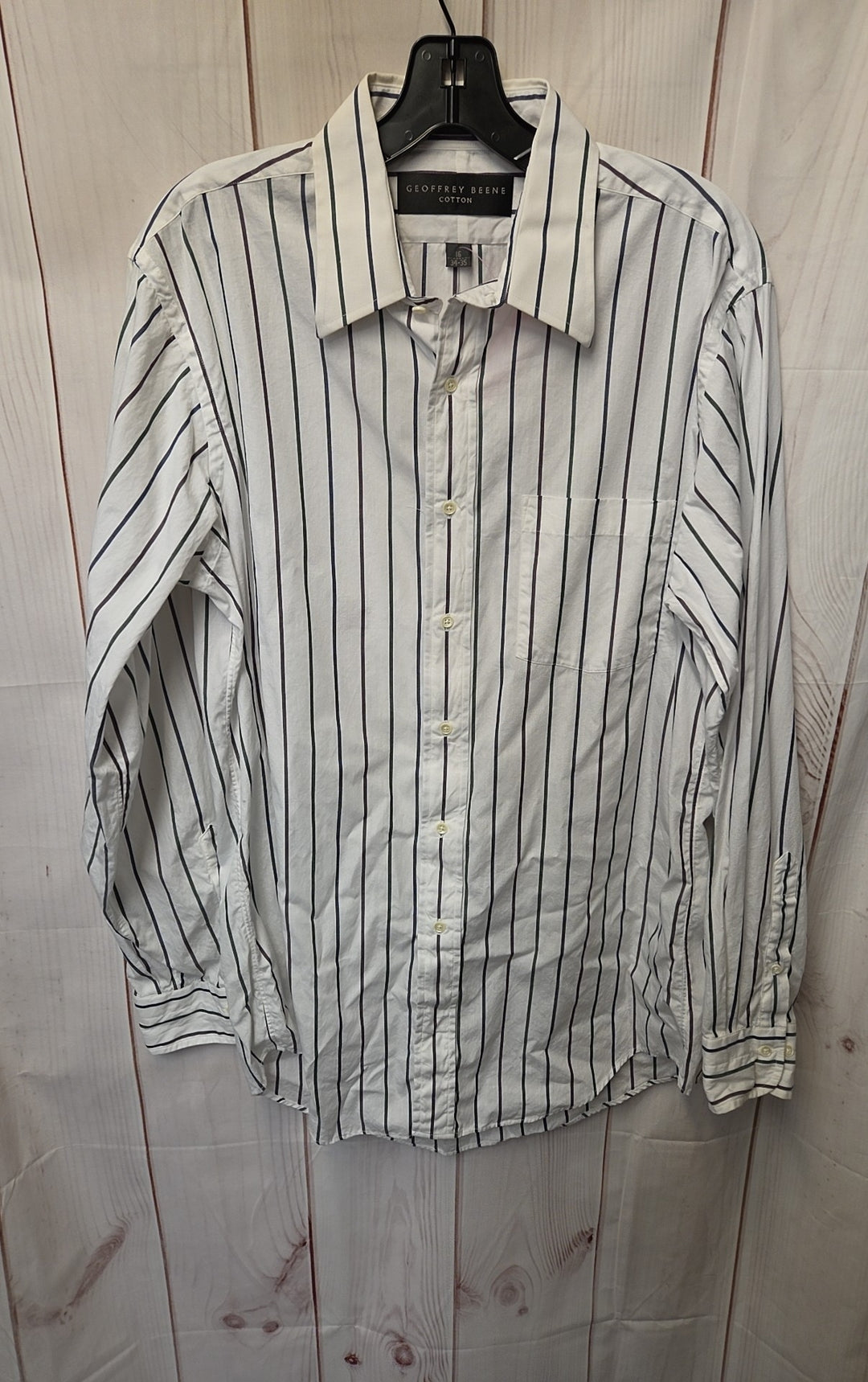 Geoffrey Beene Men's Size L White Shirt – Off The Rack