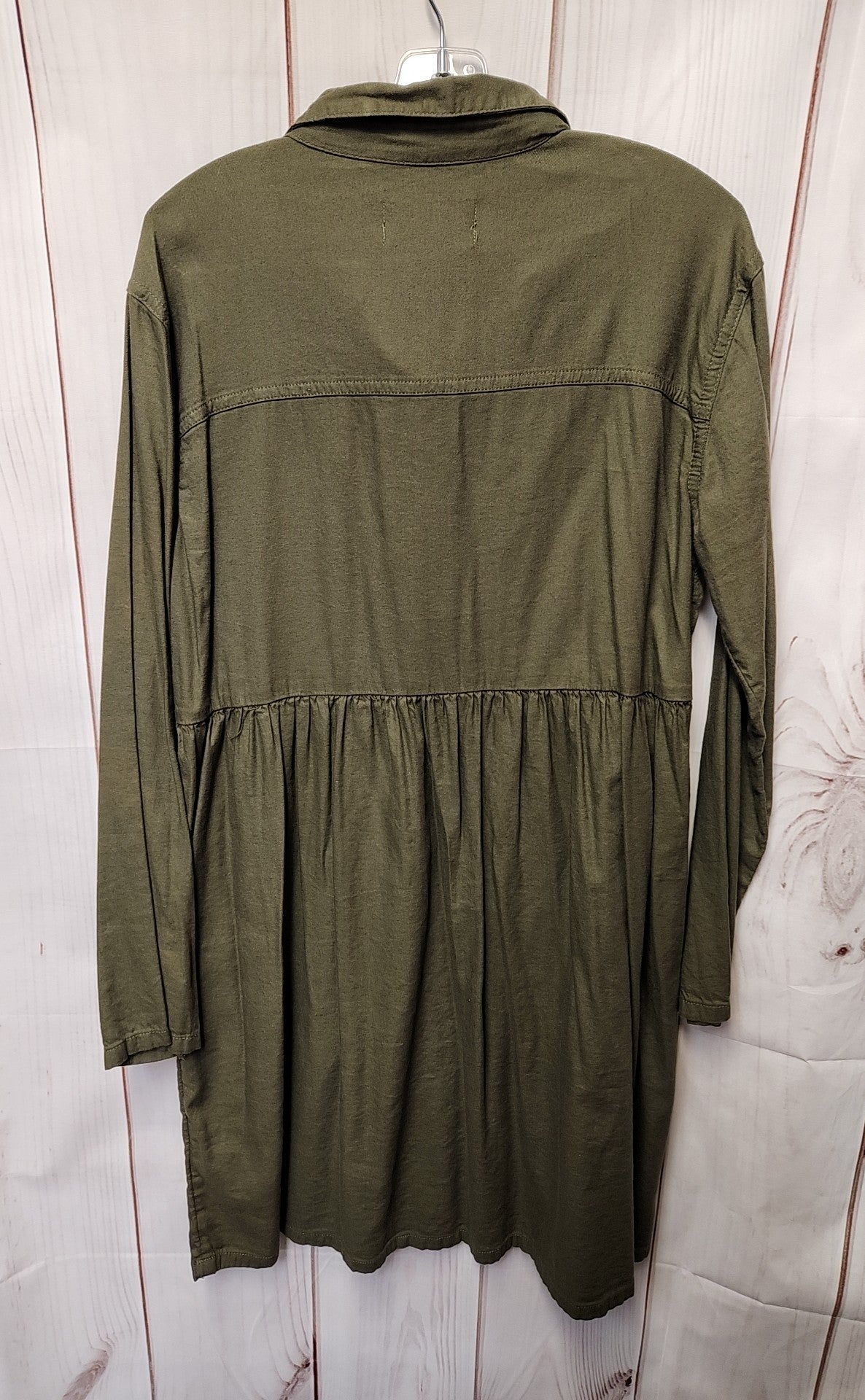 Old Navy Girl's Size 14/16 Olive Green Dress