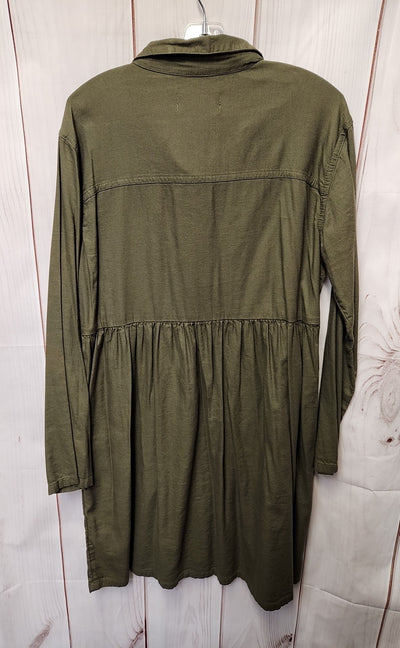 Old Navy Girl's Size 14/16 Olive Green Dress