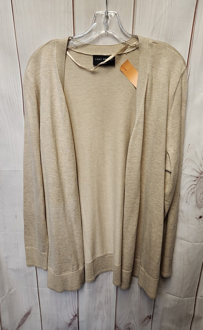 Lane Bryant Women's Size 18/20 Beige Cardigan