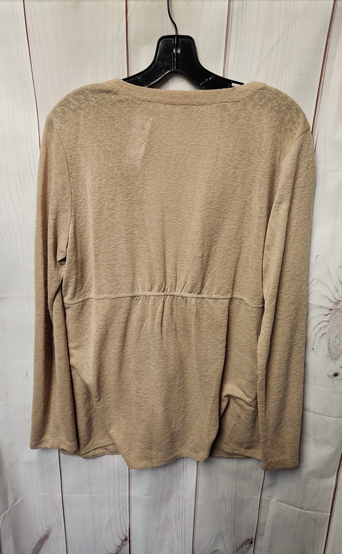 Kelly by Clinton Kelly Women's Size L Tan Cardigan