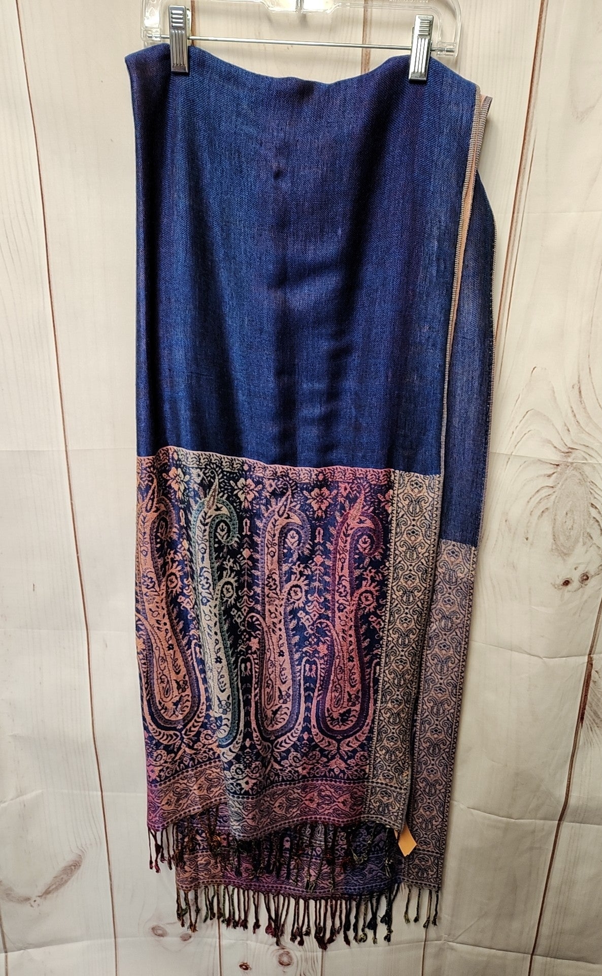 Blue & Pink Dress Scarf