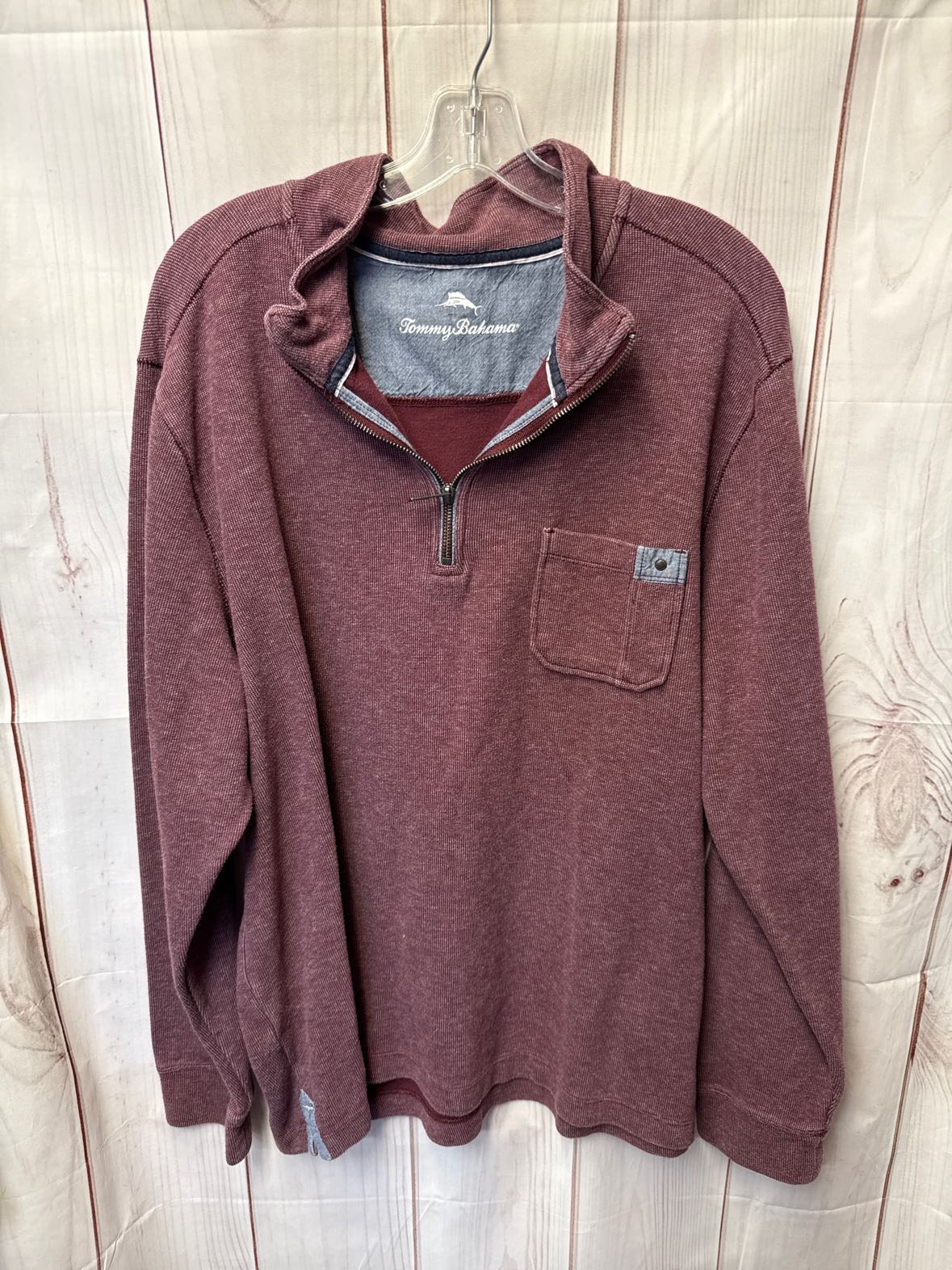 Tommy Bahama Men's Size XL Maroon Shirt