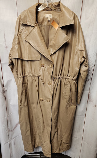 Open Edit Women's Size XXL Tan Coat