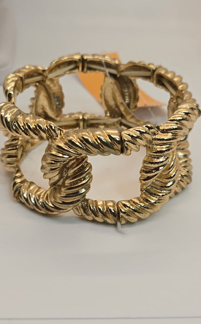 Gold Stretch Bracelet