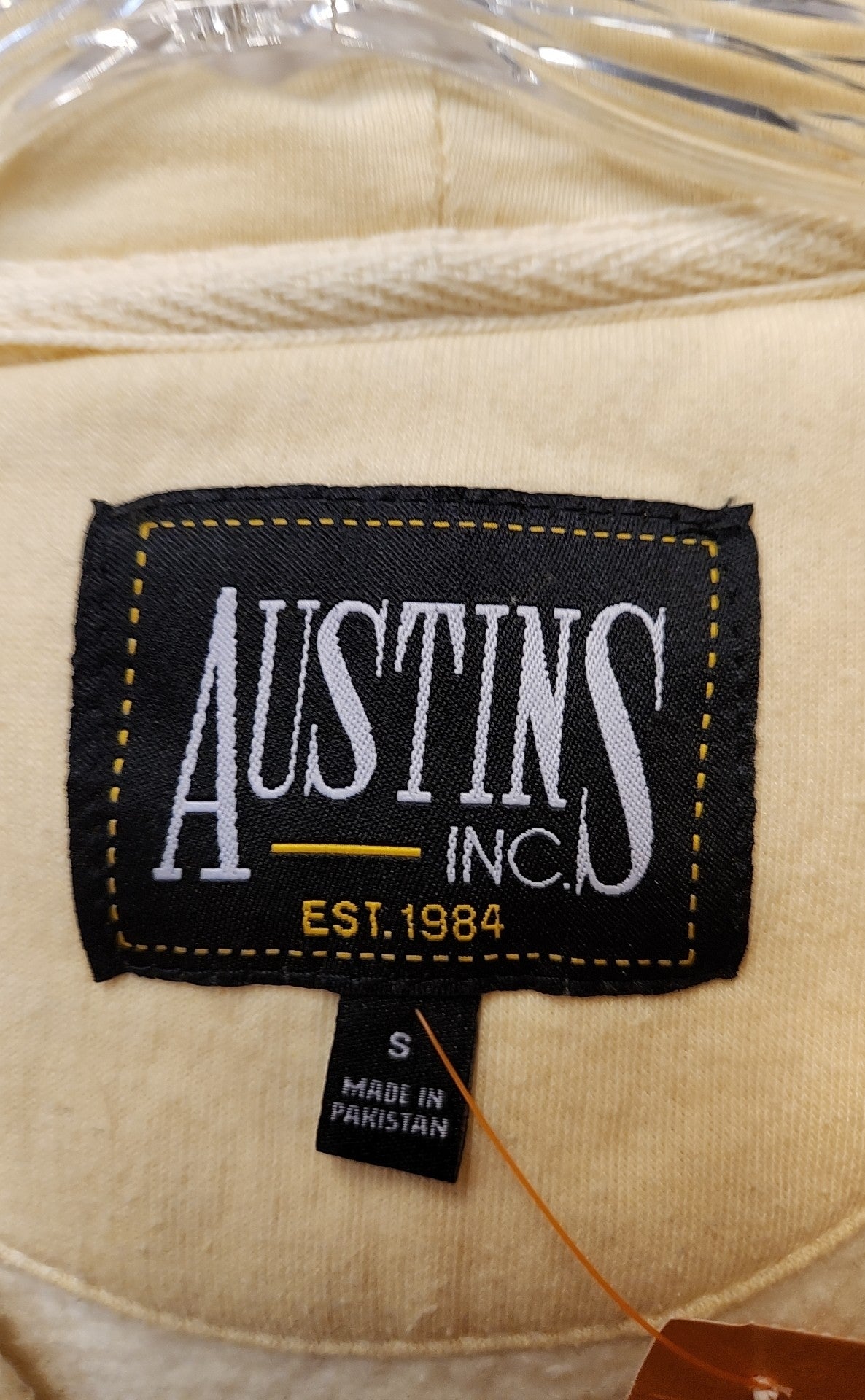 Austins Inc Women's Size S Yellow Hoodie Brewster Cape Cod