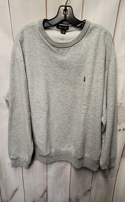 Nautica Men's Size XL Gray Sweatshirt