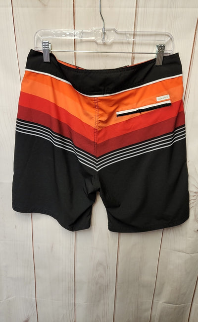 Ocean Pacific Men's Size 32 Black & Red Shorts