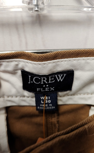 J Crew Men's Size 31x30 Tan Pants