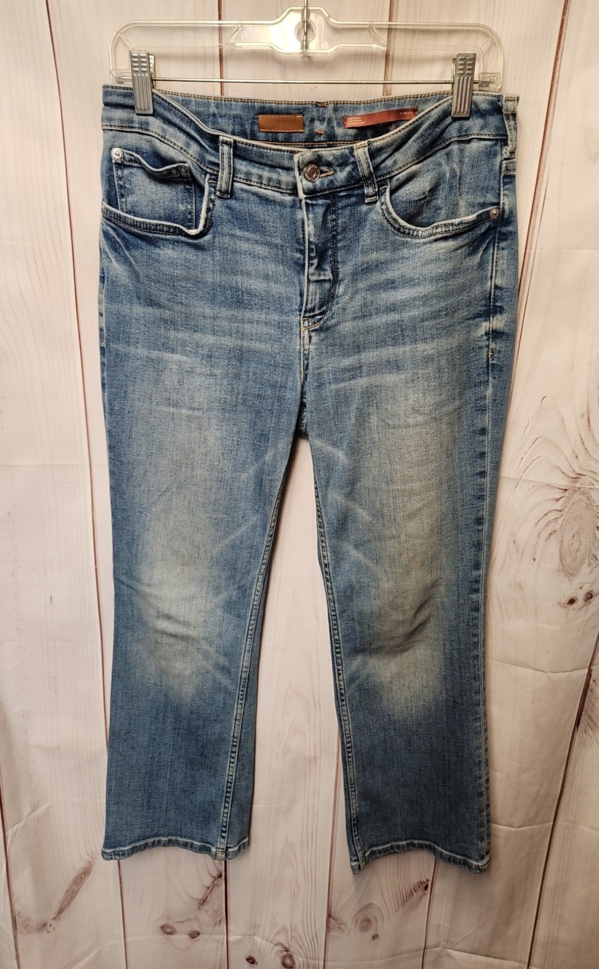 Pilcro Women's Size 27 (3-4) Petite Blue Jeans