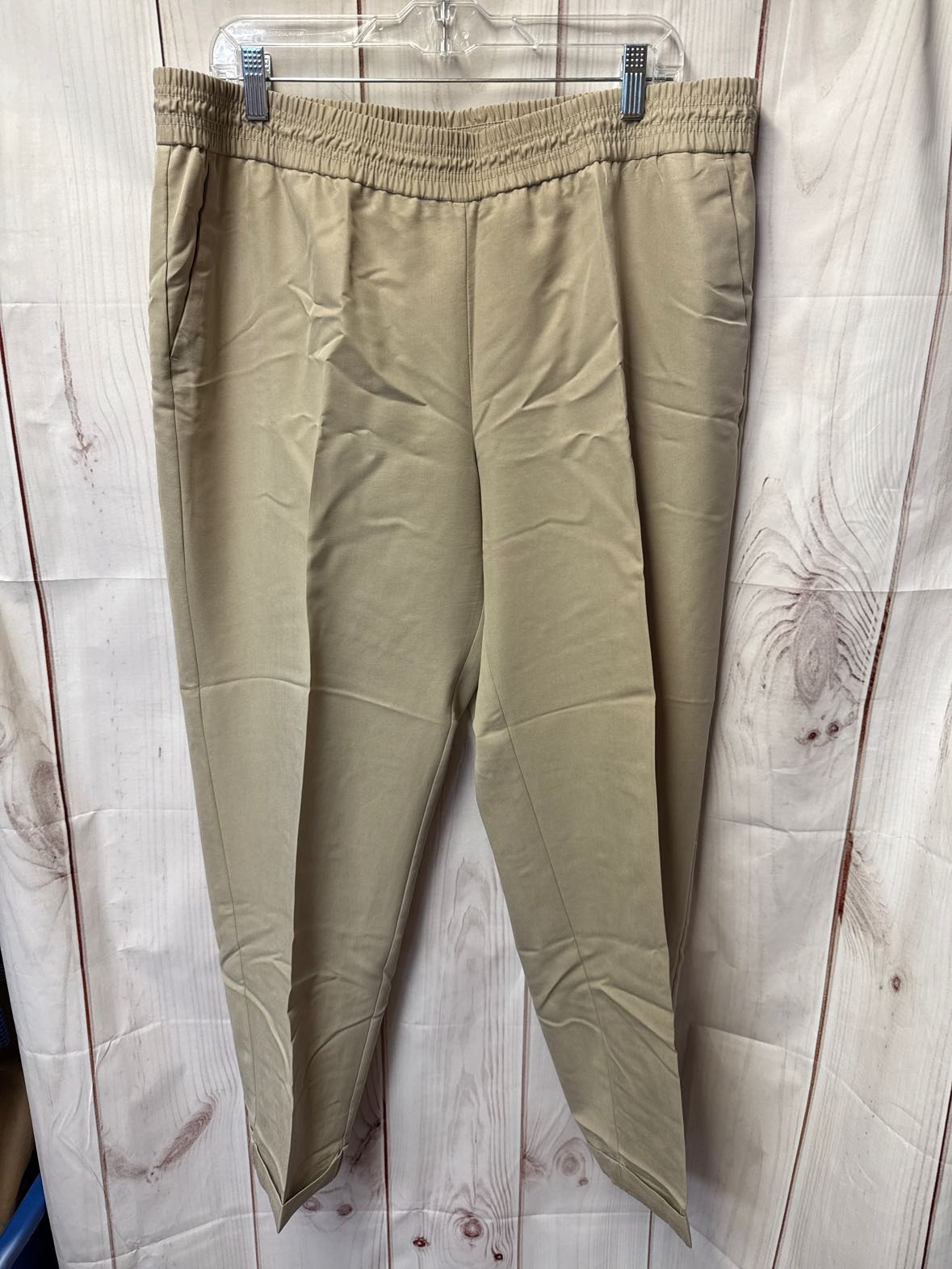 Chico's Women's Size 3 = US 16 Brown Pants