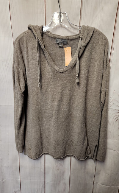 Barefoot Dreams Women's Size M Brown Hooded Sweater