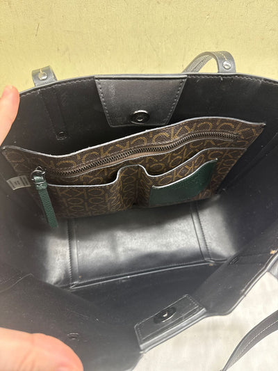 Calvin Klein Green Tote Bag