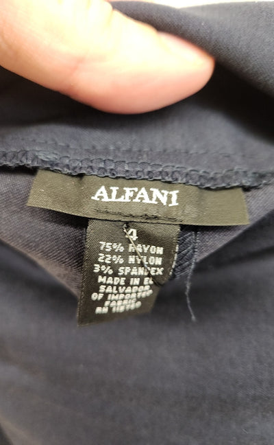 Alfani Women's Size 4 Navy Skirt NWT