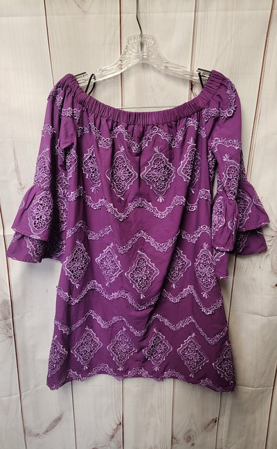Boston Proper Women's Size S Purple Dress