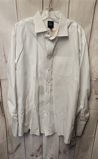 Jos A Bank Men's Size XL White Shirt