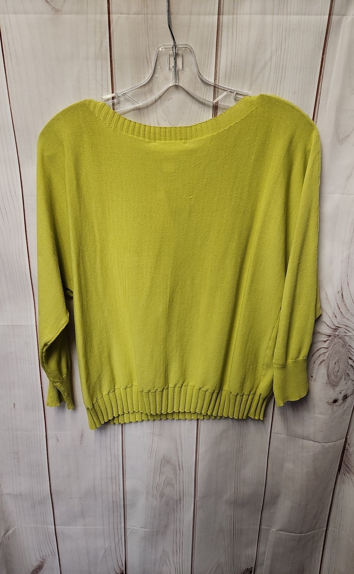 For The Republic Women's Size XS Yellow 3/4 Sleeve Top