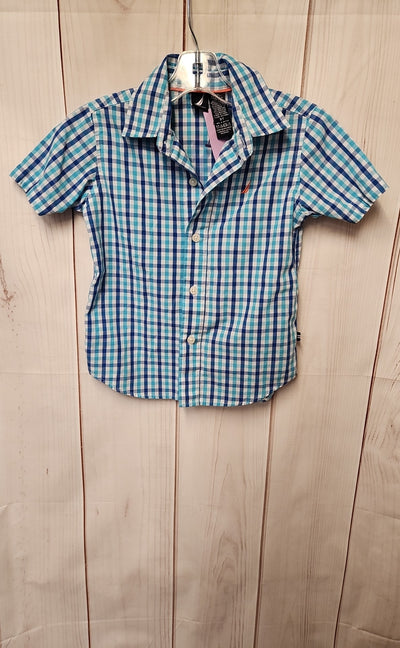 Nautica Boy's Size 3 Blue Shirt