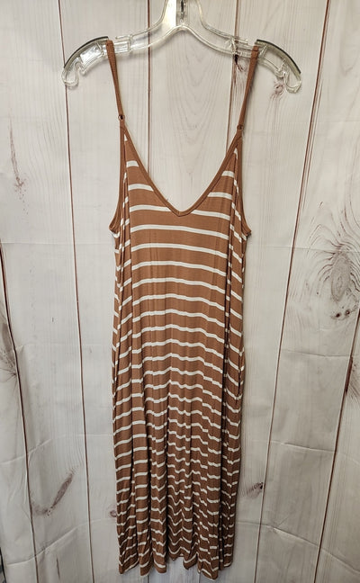 Zenana Women's Size M Brown Dress
