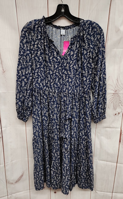 Old Navy Women's Size XS Navy Floral Dress