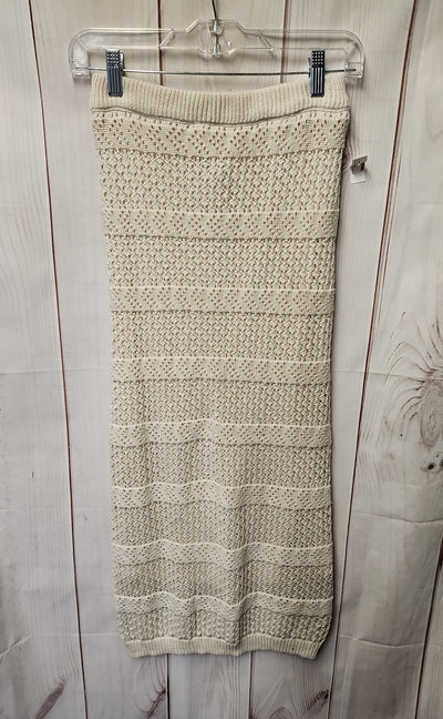Freshman 1996 Women's Size S Beige Knit Skirt