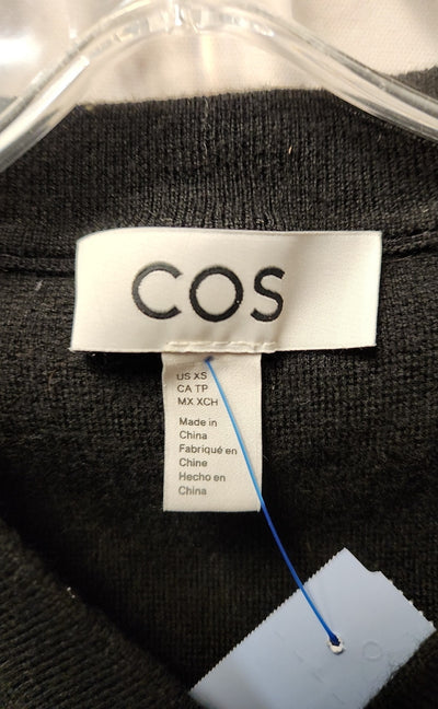 Cos Women's Size XS Black Sleeveless Top