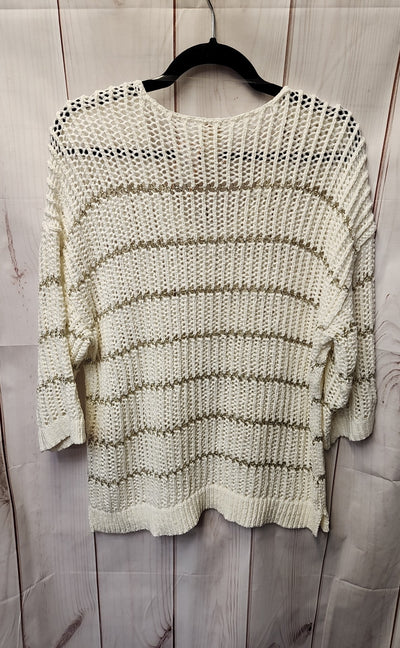 NWT Chico's Women's Size 3 = US XL White Sweater