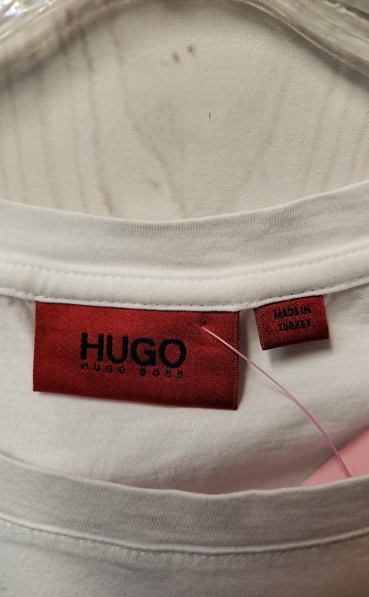 Hugo Boss Men's Size XL White Shirt