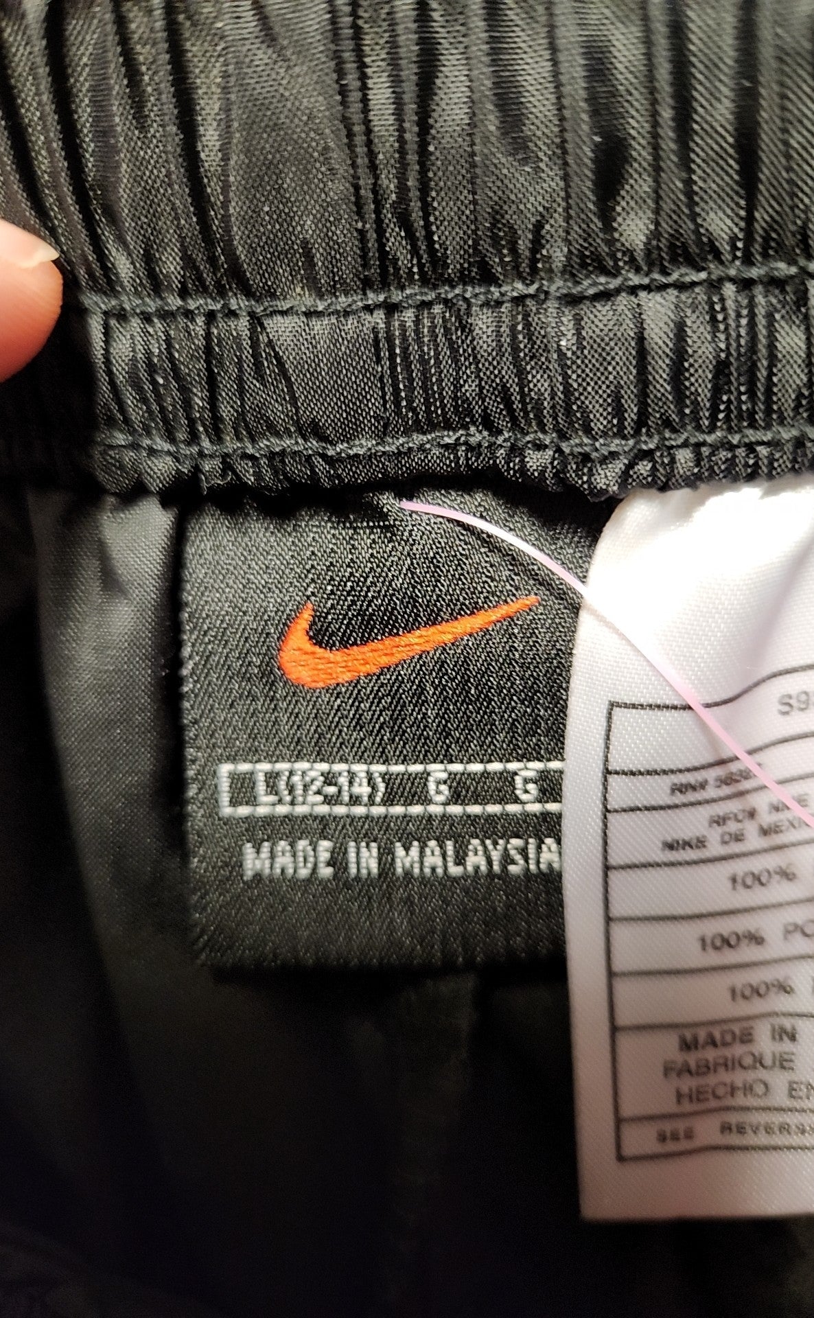 Nike Women's Size L Black Active Pants