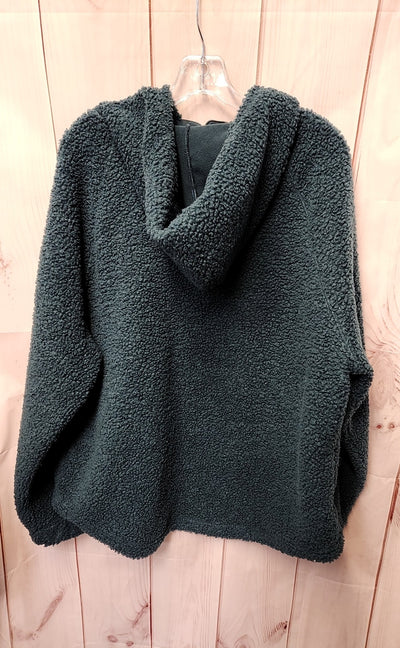 So Women's Size XL Green Sweatshirt