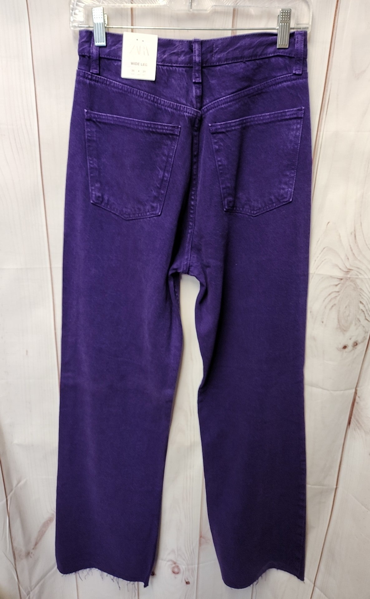 NWT Zara Women's Size 27 (3-4) Purple Jeans