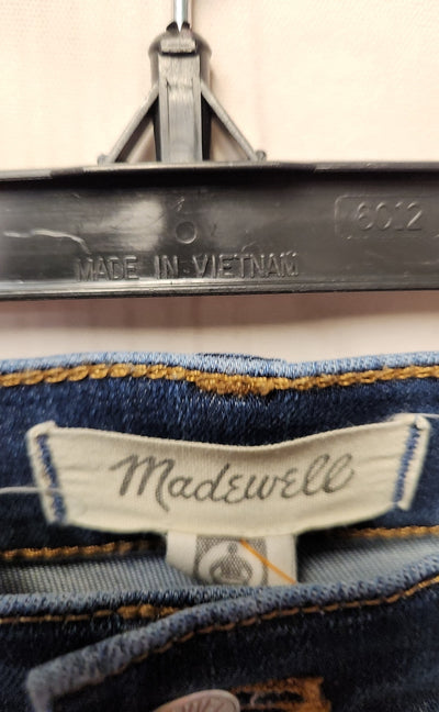 Madewell Women's Size 26 (1-2) Blue Jeans Stovepipe