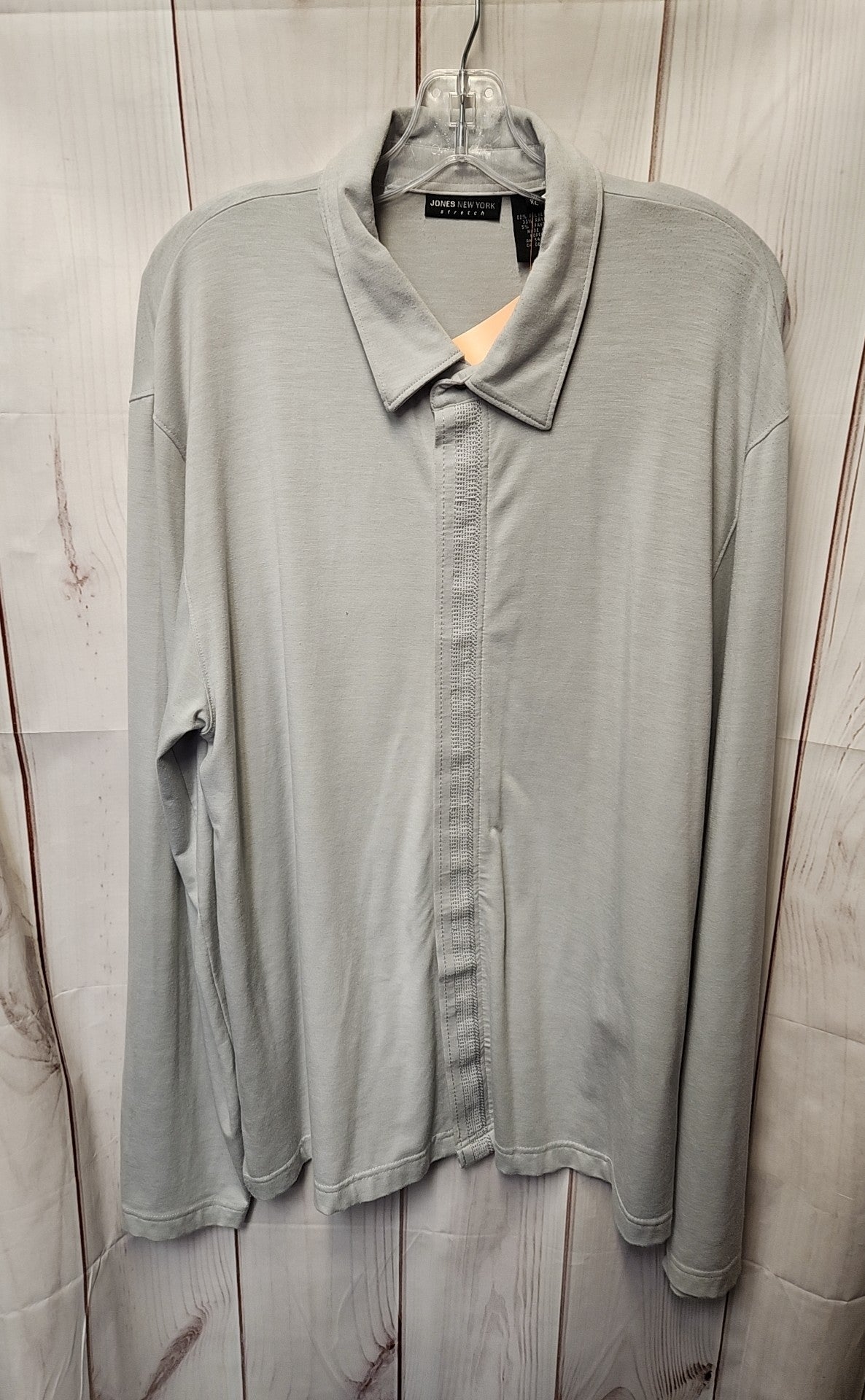 Jones New York Men's Size XL Gray Shirt