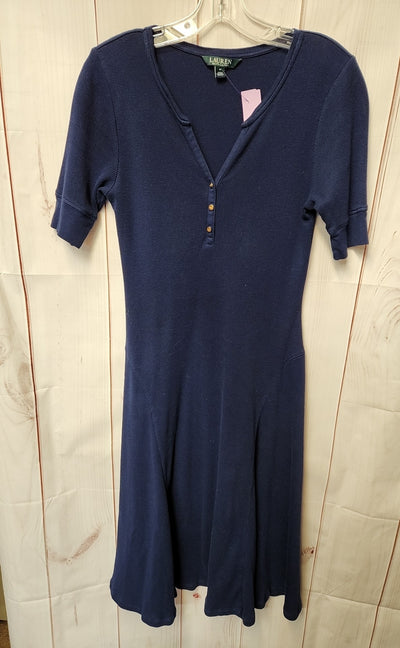 Lauren by Ralph Lauren Women's Size M Navy Dress