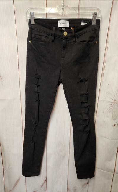 Frame Women's Size 25 (0) Black Jeans Le Skinny de Jeane