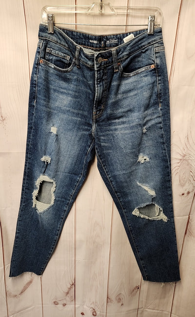 Old Navy Women's Size 30 (9-10) Blue Jeans High Rise O.G. Straight