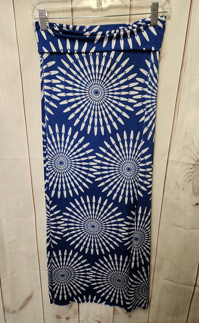 Si Style Women's Size M Blue Skirt