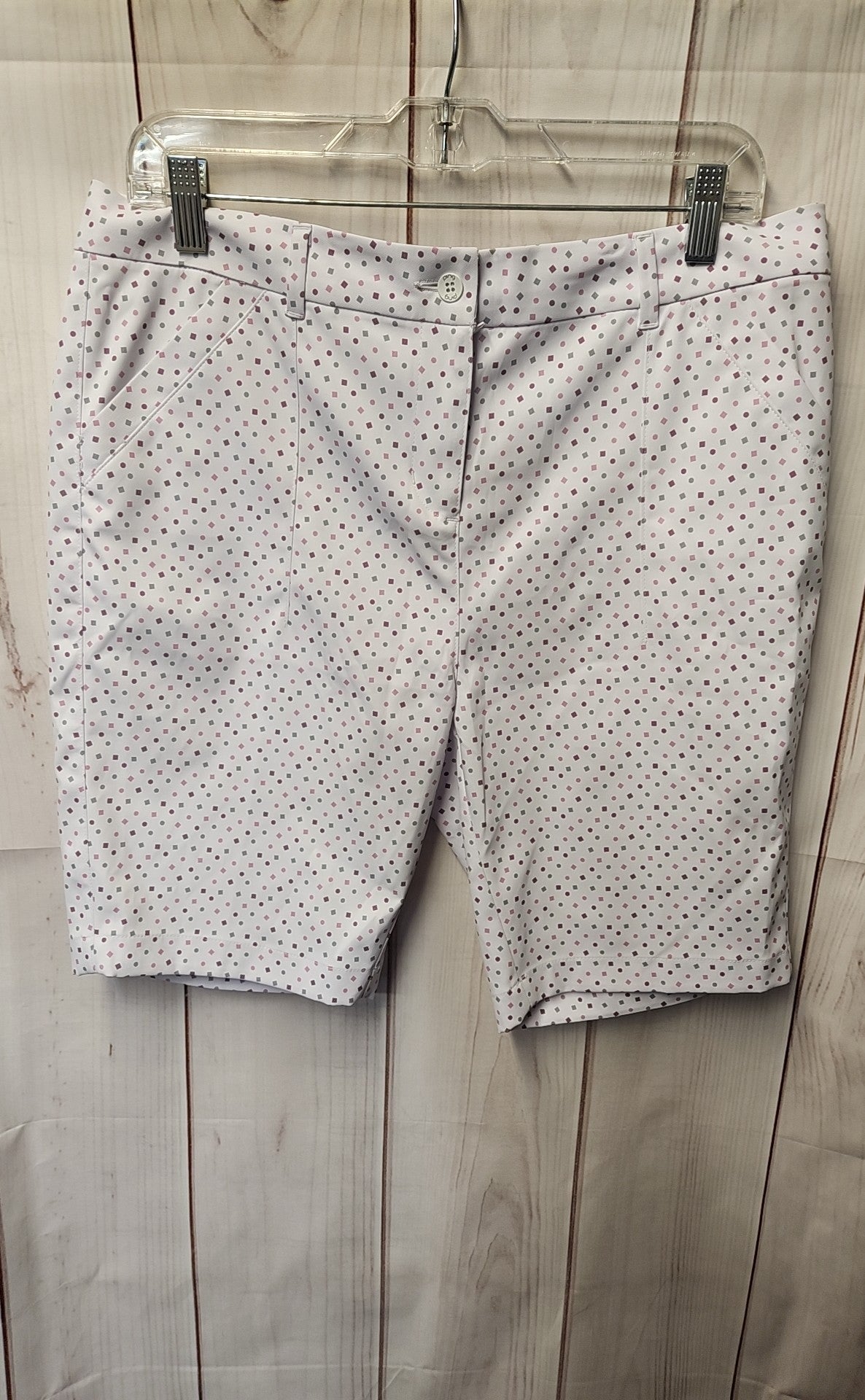 Ping Women's Size 10 White & Pink Shorts